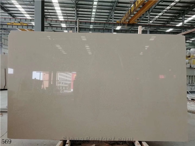 China Champagne Beige Marble Slab Tiles