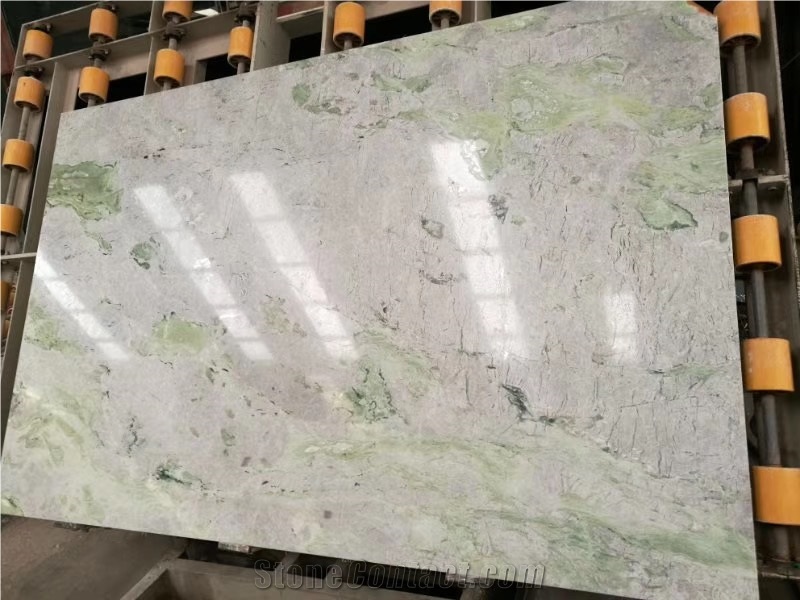 China Changbai White Jade Marble Slab Tiles Use