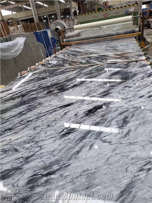 China Felala Grey Marble Slab Tiles Book Match