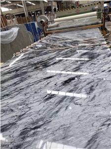 China Felala Grey Marble Slab Tiles Book Match