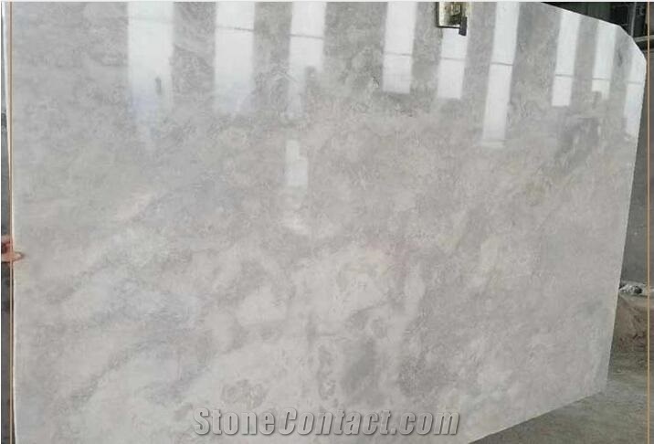 China Guangxi Milan Cloudy Impression Gray Marble