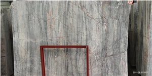 China Milano Grey Marble Slab Wall Floor Tiles