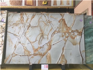China Roman Impression Marble Slab Wall Tiles