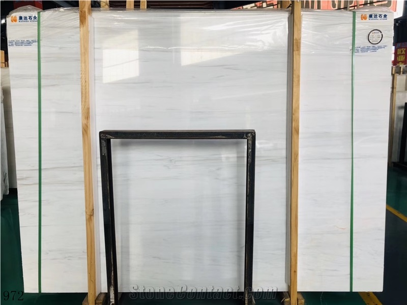 China Star White Marble Slab Wall Floor Tiles