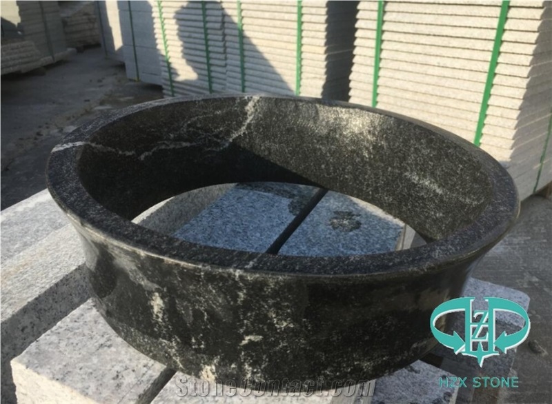 Chinese Snow Grey Granite for Decorations