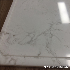 Customized Polished Faux Alabaster Wall Panel