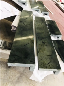 Factory Direct Green Marble Steps&Thresholds