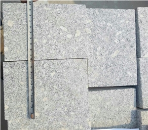 G375 Rushan Grey Paving Stone Cobble Cubes