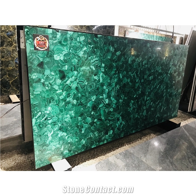 Gemstone Luxury Malachite Green