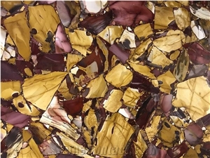 Golden Time Semiprecious Stone for Feature Wall