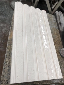 Greece Bosy White Marble Slab Wall Floor Tiles Use