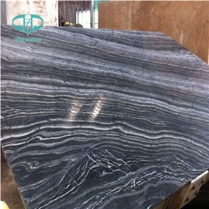 Grey Wooden Marble for Big Slab Flooring Tile