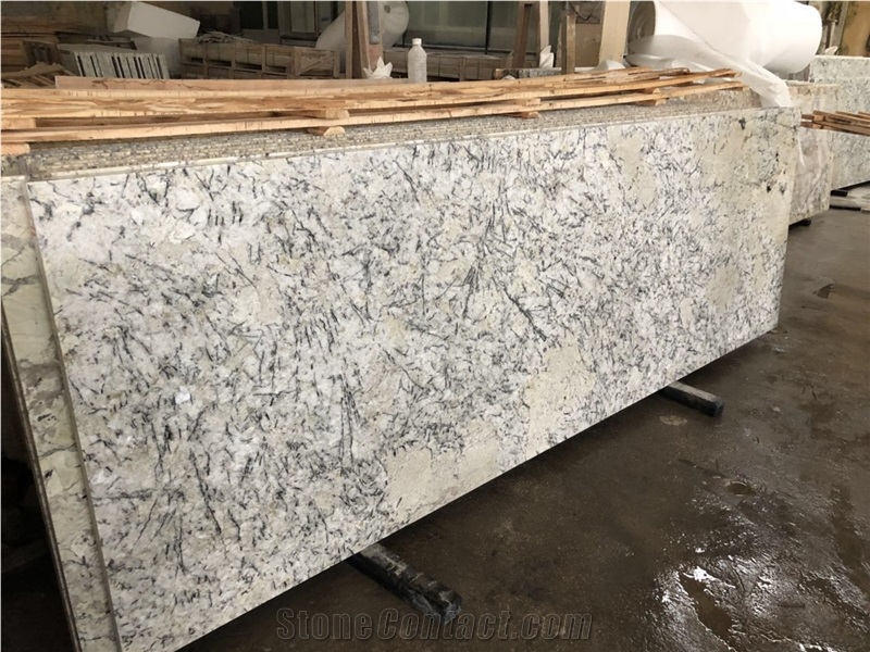 Ice Blue Polished Granite Kitchen Countertop