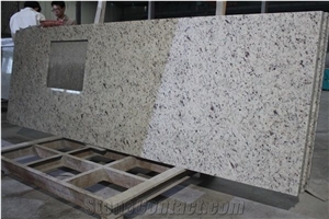 Imported Rose White Granite Bar Top Commercial Counter