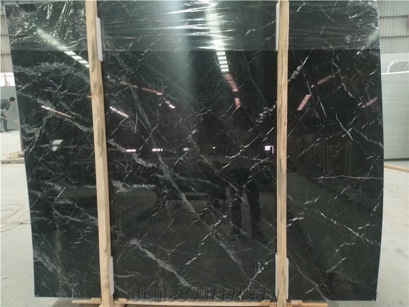 Italy Grey Net Vein Marble Slab Wall Floor Tiles