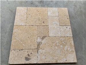 Jura Beige Limestone France Pattern Tiles for Wall