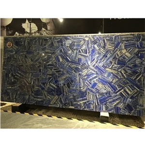Lapis Lazuli Premium Semiprecious Stone Slabs Tile