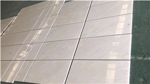 Namibia Pure White Marble Stone Tiles for Flooring