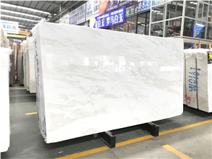 Namibia Pure White Marble Stone Tiles for Walling
