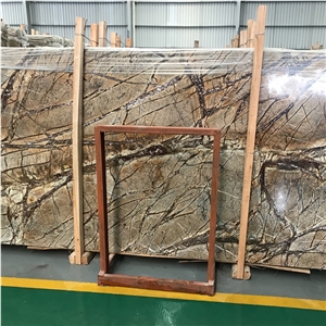 Natural Rainforest Gold Marble