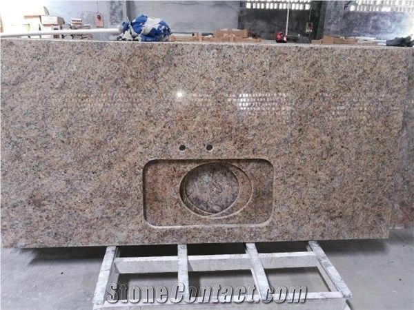 New Venetian Gold Granite Kitchen Countertop Bar Tops