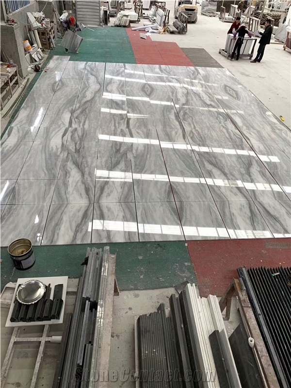Newly Arrival Cloudy Grey Marble for Wall Tile