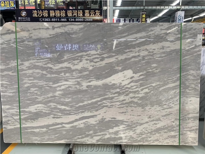 Newly Arrival Moon Grey Marble for Wall Tile