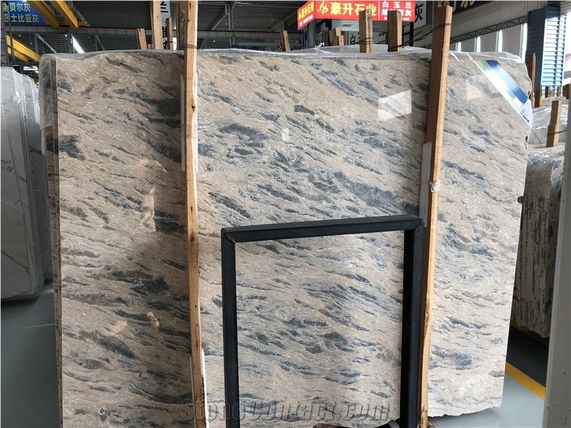 Philippines Apollo Gold Mocca Marble Slabs & Tiles