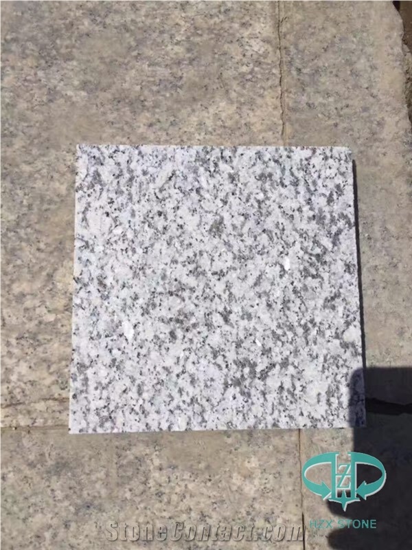 Polished White Pearl Granite Slab/Tiles