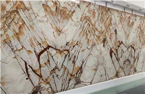 Roman Impression Yellow Marble Golden Color Marble