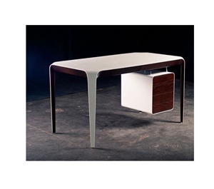 Simple Design White Computer Desk Office Table Top