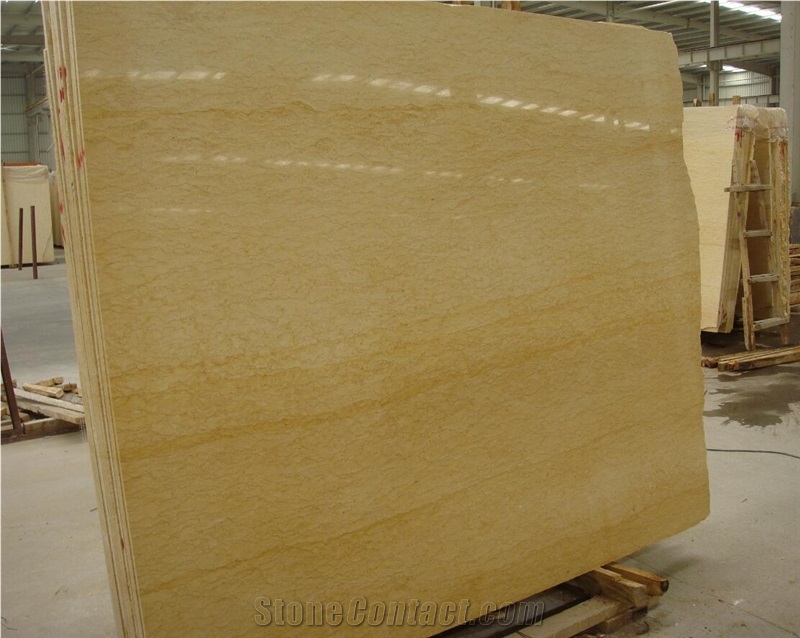 Sunny Gold Marbles Slabs for Walling Tiles