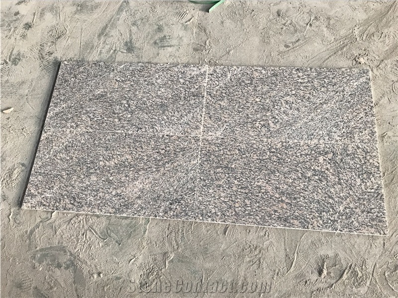 Tiger Skin Wave Grey Granite Polished Tiles