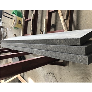 Vietnam Black Granite Tiles for Stair Threshold