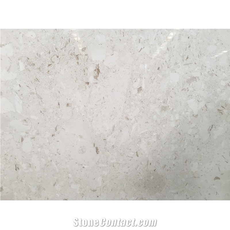 White Mushroom Limestone Slabs