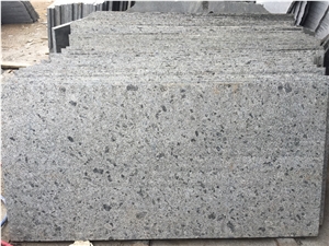 Steel Grey Granite Tiles, Slabs