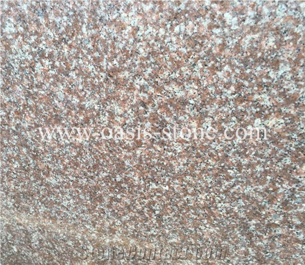 Cheap China Granite G687 Tile,Peach Red