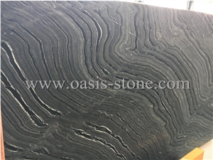 China Polished High Quality Black Forest Marble Slabs, Tiles