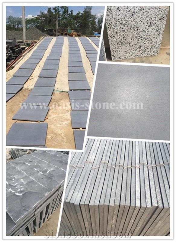 China Popular Cheap Hainan Black Basalt Wholesale