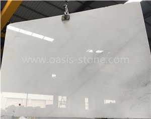 Chinese Crystal White Marble Tile&Slab