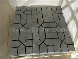 Hot Sale Cube Stone Grey Irregular Shape Pavers