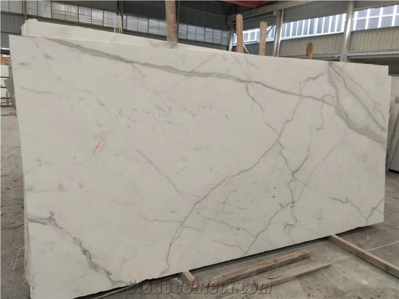 Calacatta White Calacatta Carrara Marble Slabs