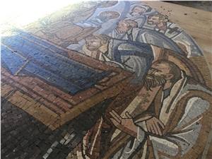 Marble Mosaics Replica Arts,Handmade Mosaic for Russian Church