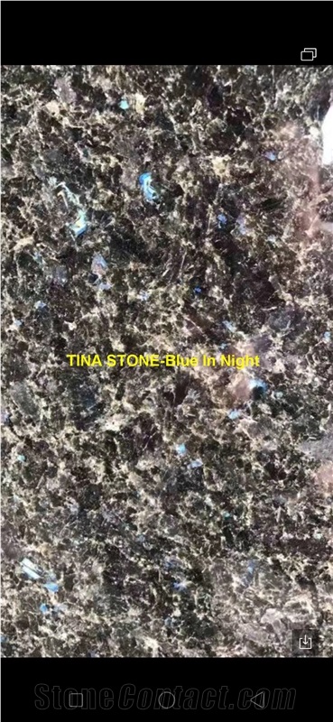 Blue in Night Granite Stone Floor Slabs