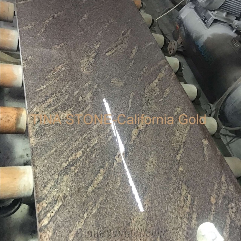 California Gold Granite Tiles Slabs