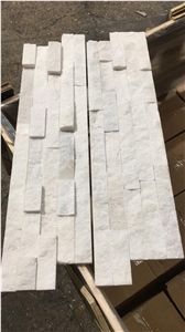 Crystal White 3d Ledge Stone