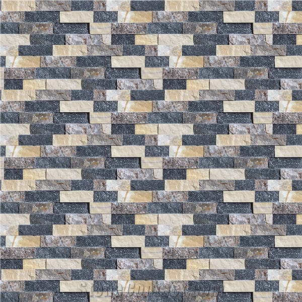 Vietnam Mixed Colors Split Mosaic for Wall Claddings
