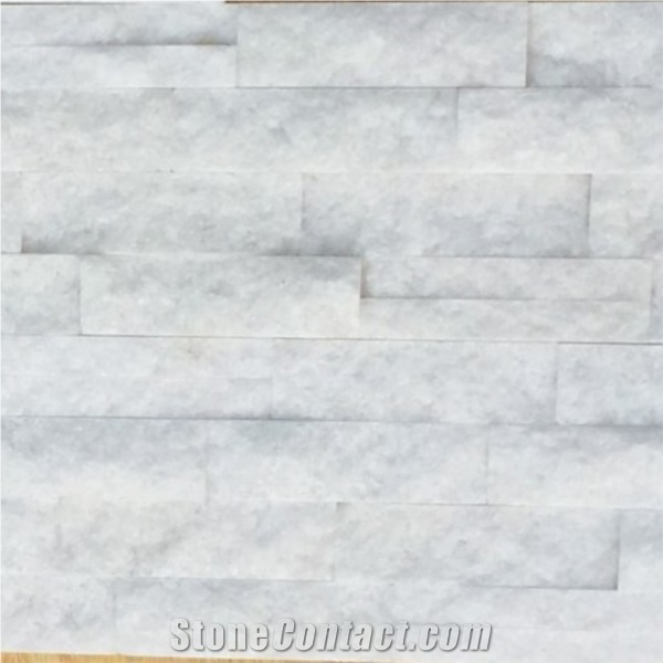 Vietnam Pure White Marble Ledge Stone