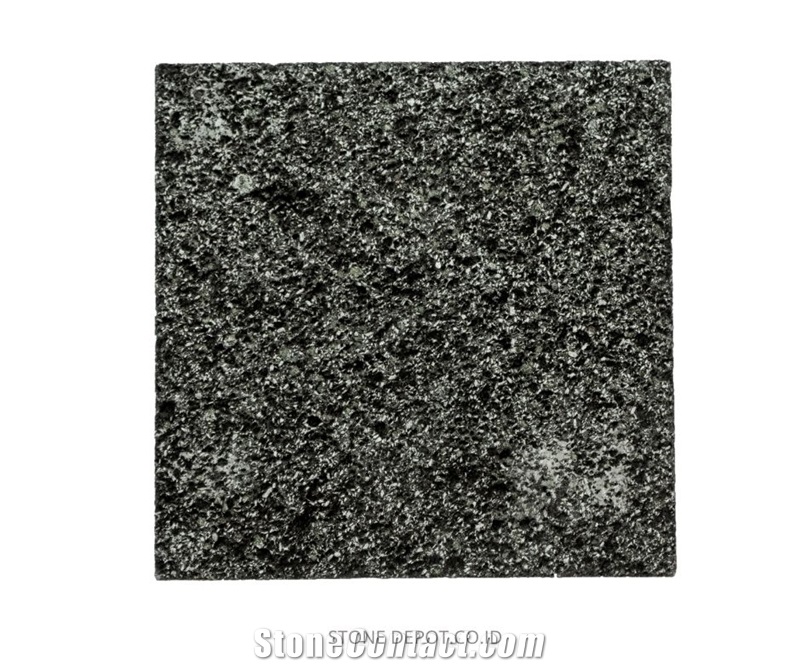 Black Lava Stone Bali Tiles