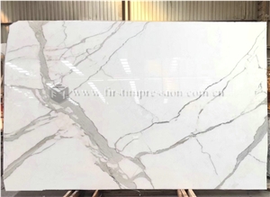 Best Price Italy Calacatta Gold White Marble Slabs